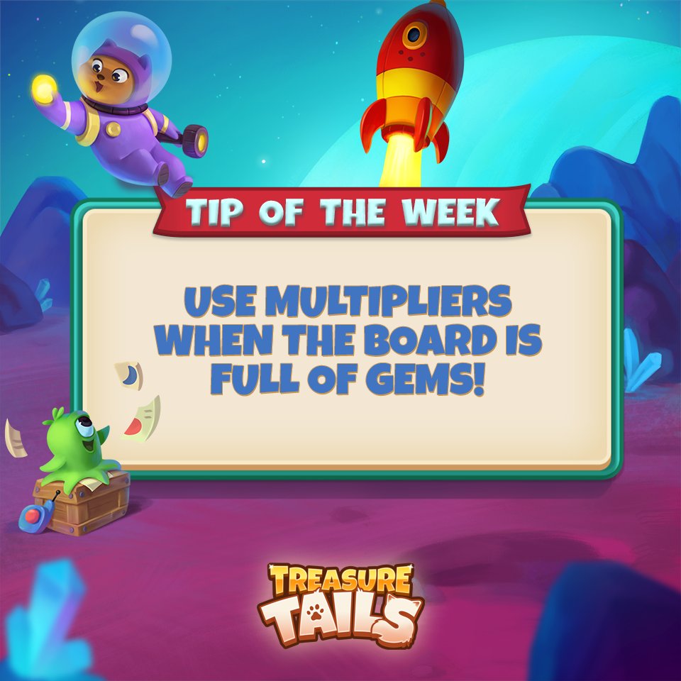 Here's a tip for big prizes! Come #playtreasuretails !

🚀link.playtreasuretails.com/0WCz/a8874c97