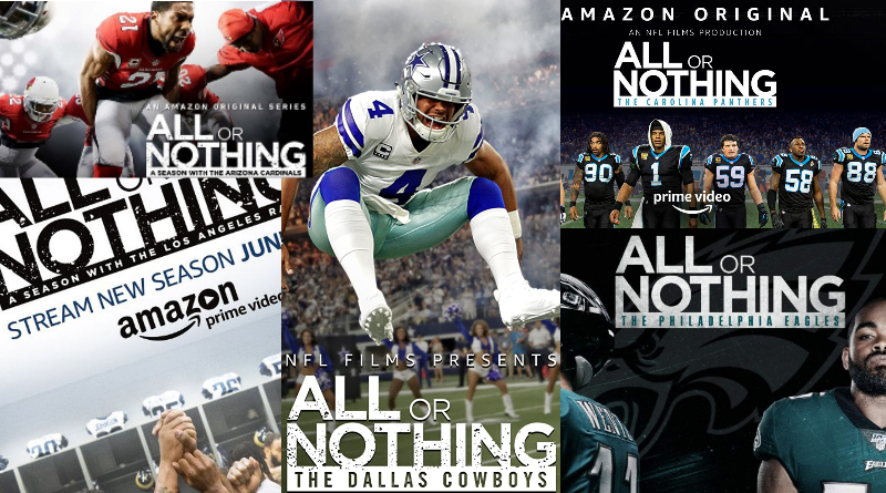 footballaktuell's tweet photo. Wie steht es um die beliebte #AllOrNothing Staffel 2020? Eine Zusammenfassung zum akutellen Stand:
.
https://t.co/ajdhn1tYpH
.
#ranNFL #ENDZN https://t.co/31Blx3jDW5