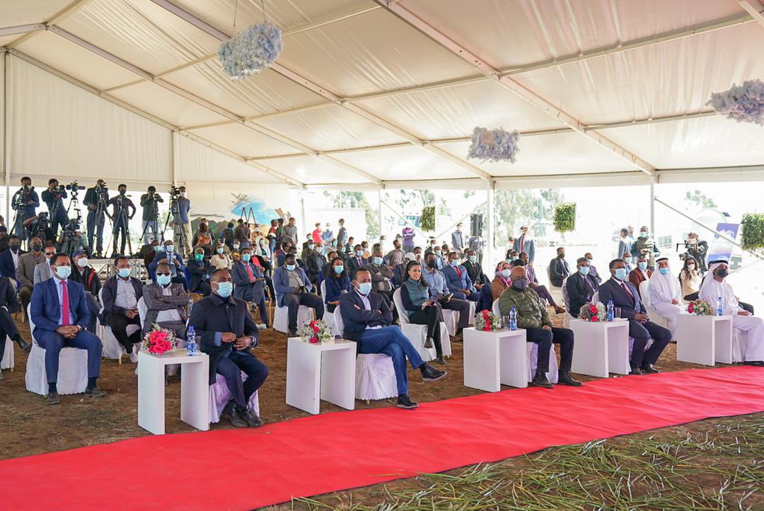 AbiyAhmedAli's tweet photo. The successful completion of the cloud-seeding demonstration implies that our country's efforts in hydropower generation and irrigation will be supported by more rain. https://t.co/FHC2FjoYJJ