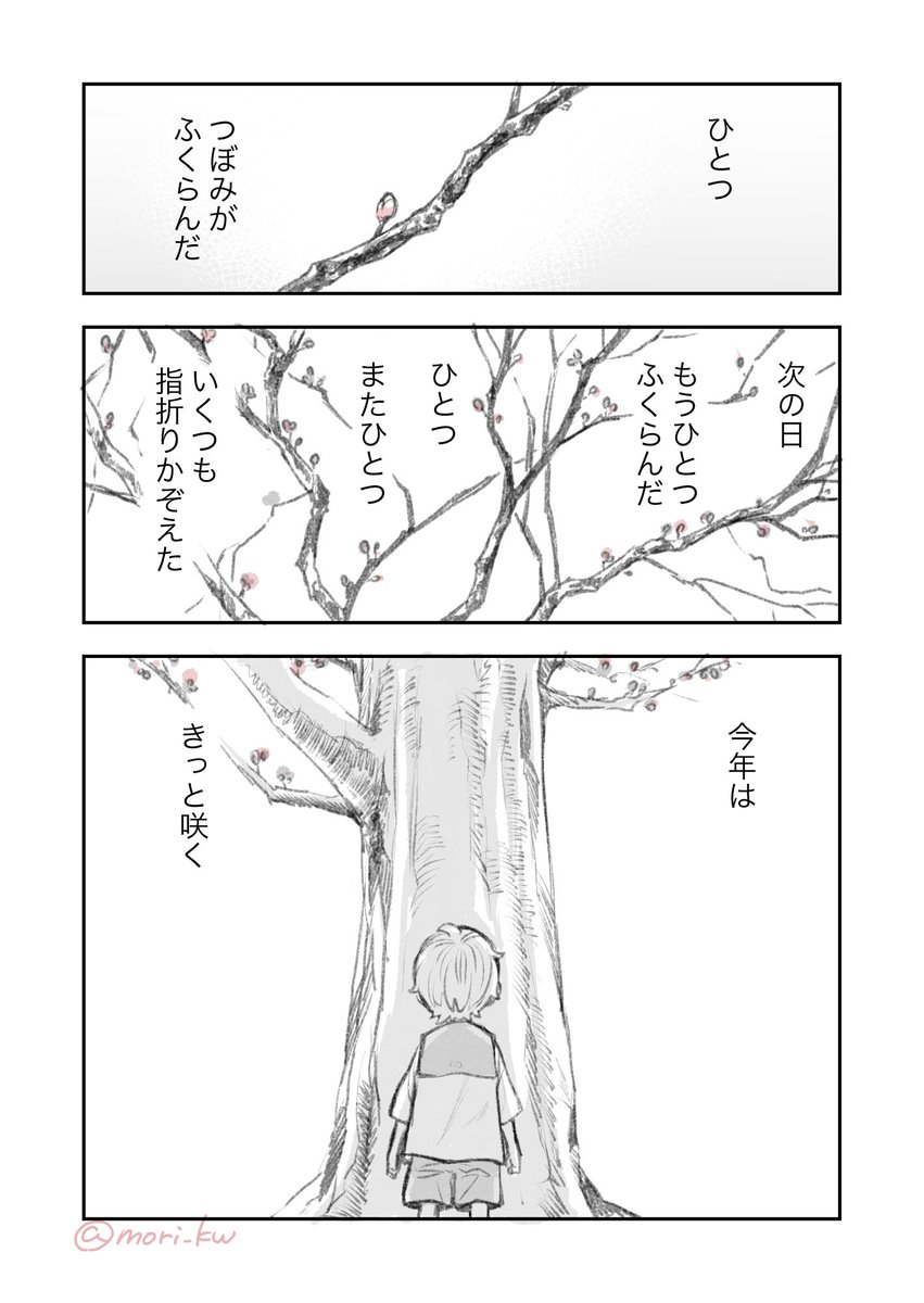 桜に恋した男の子と春(1/4) #休日のわるものさん 