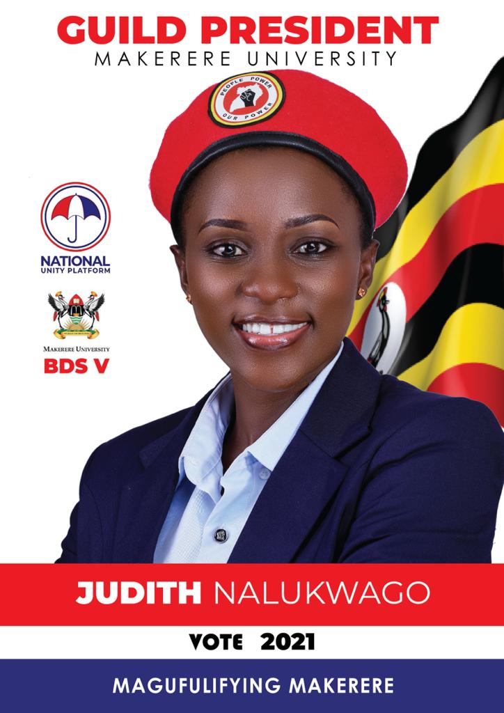 This is the official @NUP_Ug Guild presidential aspirant @MakerereU  the iron lady @NalukwagoJudith 

#Judy4Guild