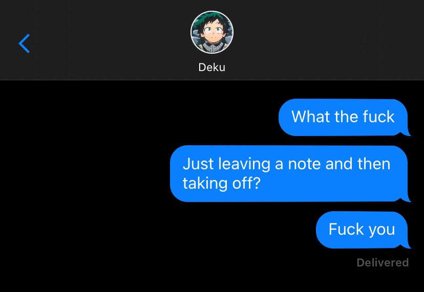Bnha manga spoilers//Deku has left U.A.This is a series of unread texts Kacchan has sent Deku after he read his letter