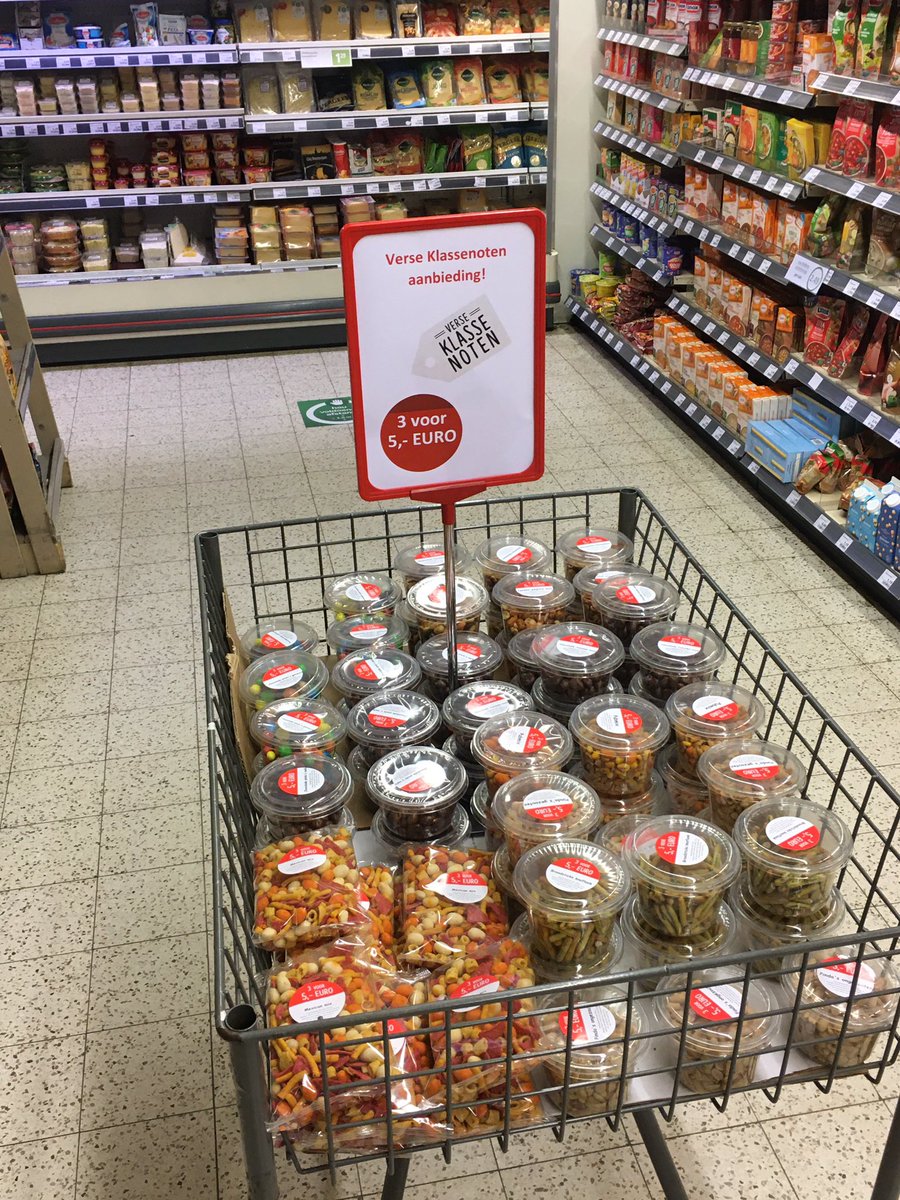 "3 voor 5 euro" van #Klassenoten
3 bakjes naar keuze voor 5 euro