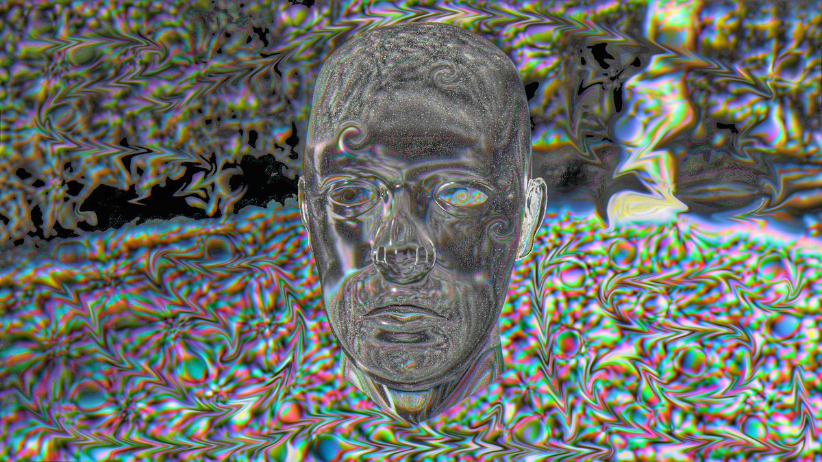 RhythmPrj's tweet photo. "ASTROHÈÁD WANDERER" exploring psy world.
----
Softwares used - PHOTOSHOP
and AUTODESK MAYA.
----
Will be uploading a Video compilation of all this Heads!!
----
#psychedelic #psychedelicart #trippy #psy #trippyart #psyart
#nft #raredigitalart #ethereum #cryptoart #blockchain https://t.co/AK2KTsIhF1