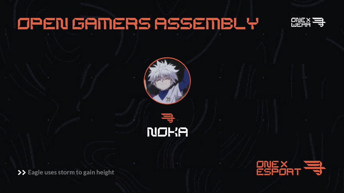 One X Esport tweet media