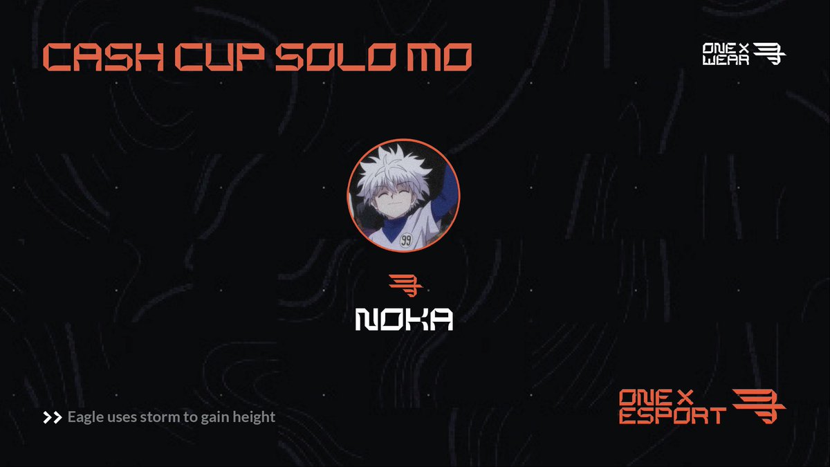 One X Esport tweet media