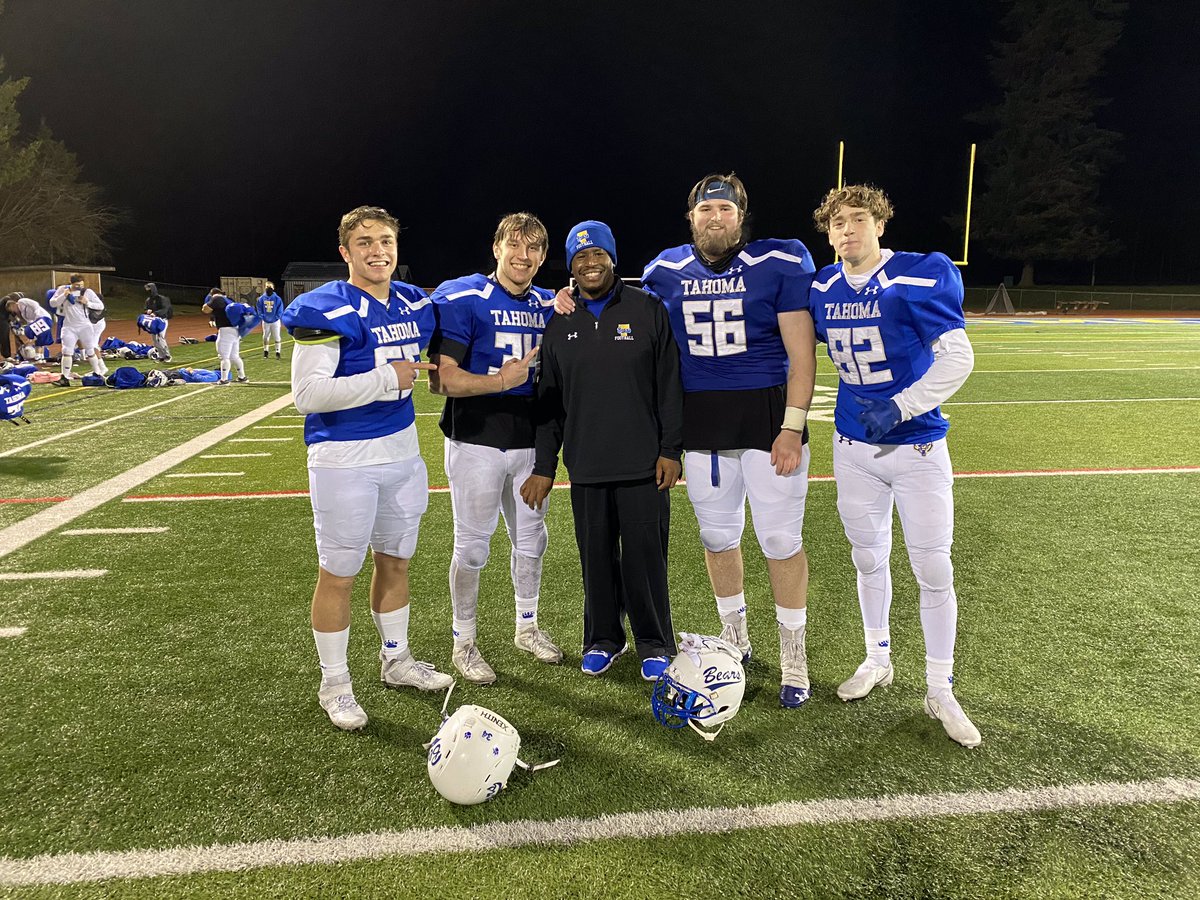 For the past 4 years <a href="/CowboyThree/">Coach Mel Wells 🏈 🦅</a> has been a mentor, friend, coach and role model for these dudes. They love him and will be better men in the future because of him. Coaches can make such a huge impact on kids lives. Melvin thank you.!