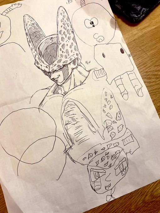 セルの続き描くの無理だった🤣笑 