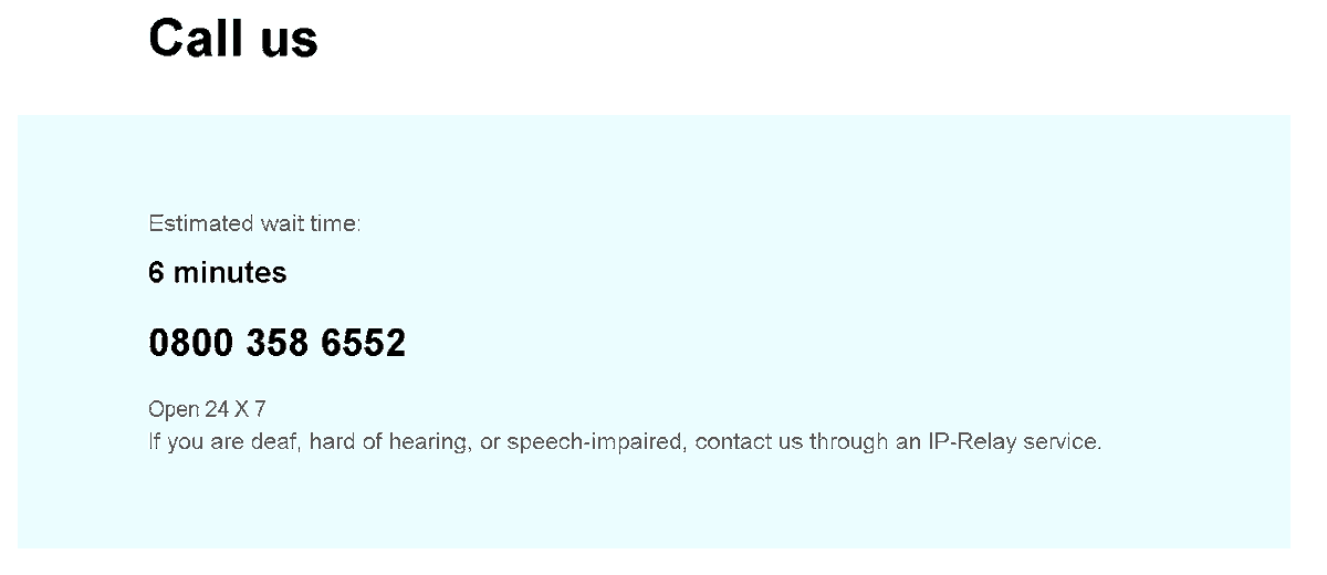 jatkin's tweet photo. Open 24 x 7 is a lie.  I've been trying for days and all I get is "We are Closed, call back during business hours"
Which is when exactly?  Can you clarify your business hours please? https://t.co/kGWgRBBYFY