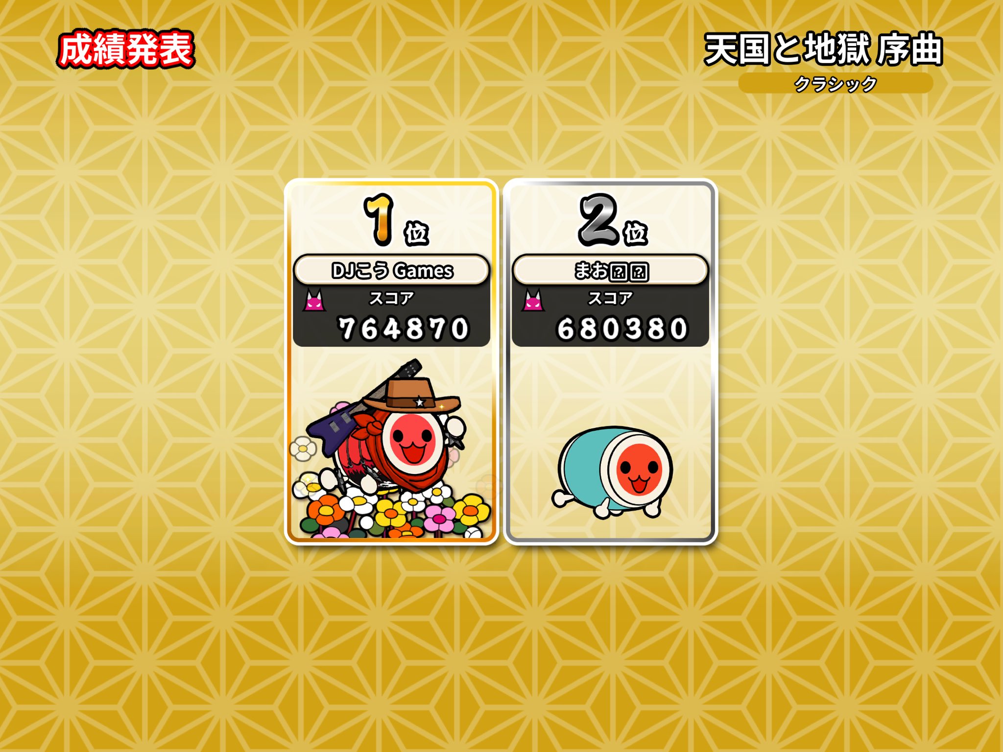 Dj Kouu ꐕ 太鼓の達人ptb 太鼓の達人 オンラインバトル早速3回1位取りました というか 百花繚乱 のラスサビ前がカクカクするんだが 通常のiosのほうがやりやすい T Co 1zredb7jqc Twitter