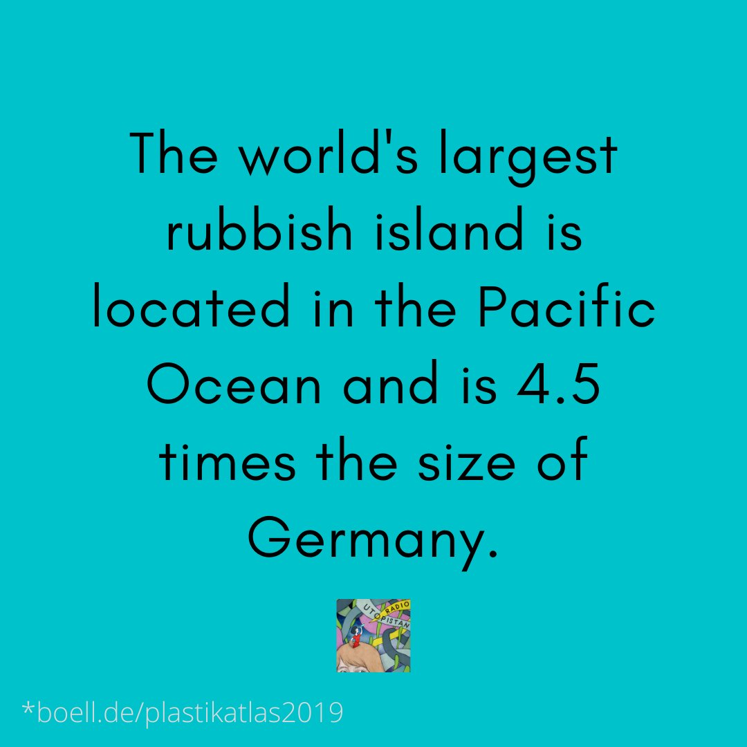 utopistan's tweet photo. Today Radio Utopistan provides you with some facts about plastic in the oceans. 🥫🌊
In our next episode, which comes out on Thursday, we talk to people who are taking action against plastic pollution.
Stay curious!
#RadioUtopistan #Podcast #plasticpollution #plastic #plasticfree https://t.co/pon5ZIyBLt