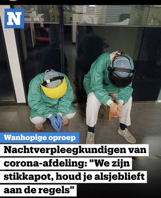 Artsen zijn het ook beu maar werken nog steeds hard om mensen in leven te houden