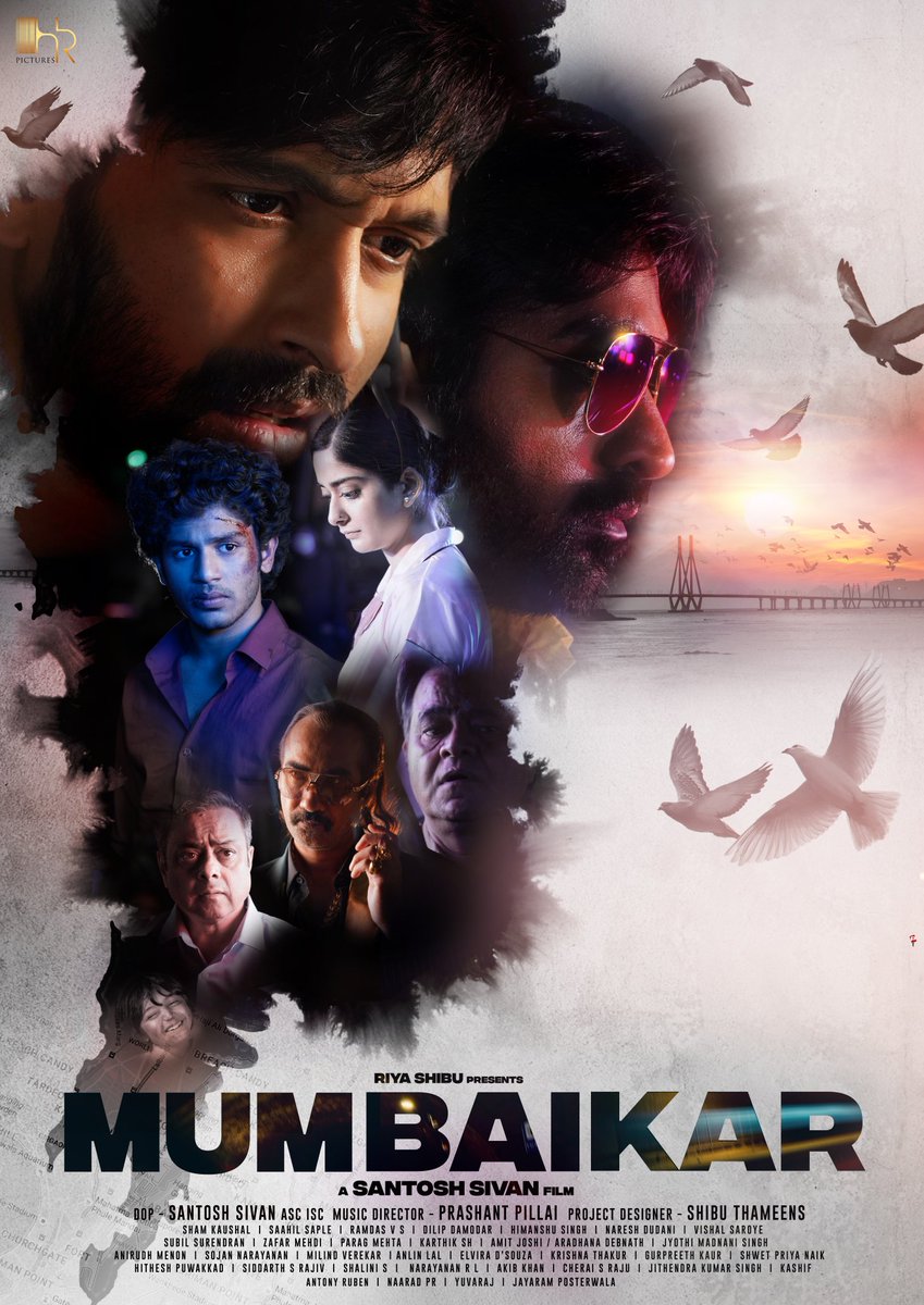 Here's wishing #HappyBirthdayVikrantMassey with a special gift from Team #Mumbaikar ; 
 Unveiling first look
@santoshsivan 
@masseysahib
@VijaySethuOffl
#TanyaManiktala
@imsanjaimishra
@SachinSKhedekar
@RanvirShorey
@iprashantpillai
@shibuthameens
@hridhuharoon
@riyashibu_