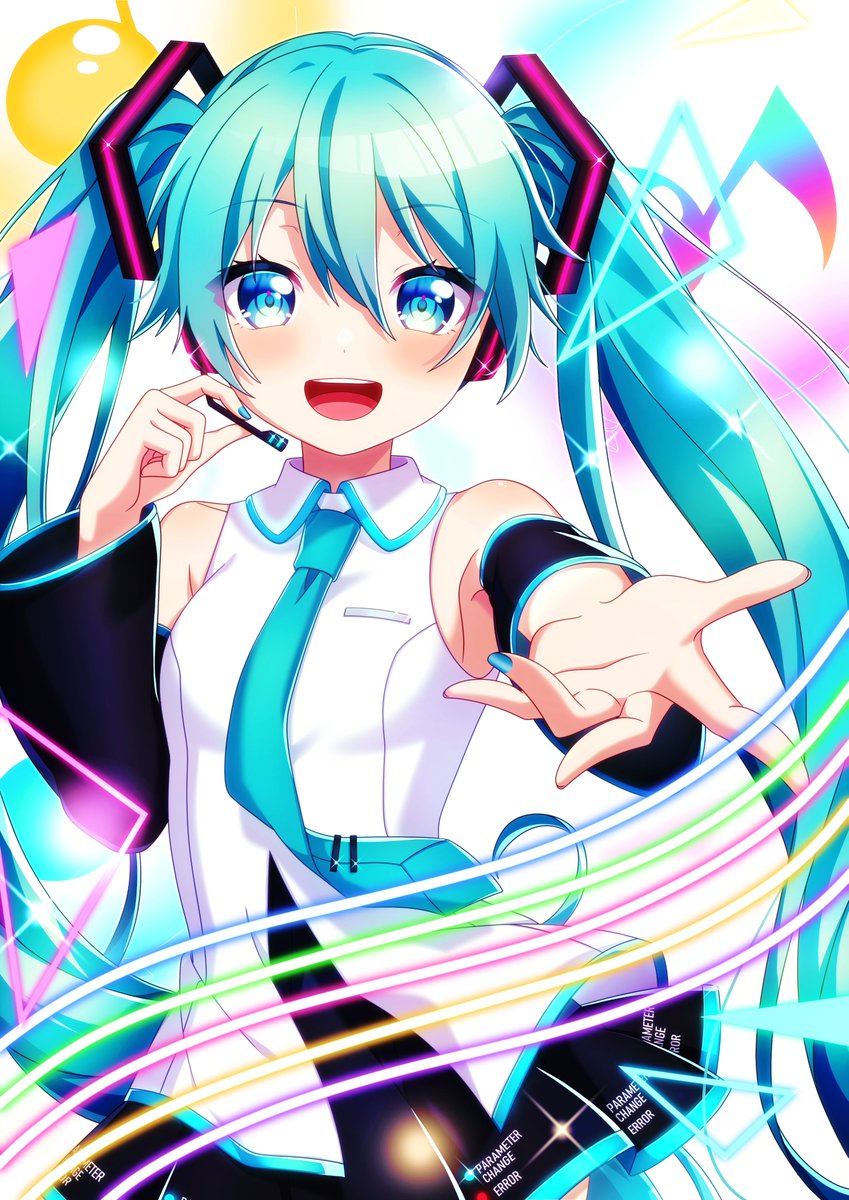 プロセカ「#プロセカハーフアニバーサリー記念イラスト 
#プロセカ
#初音ミク 
少し加筆」|ぽち丸@skeb募集中のイラスト