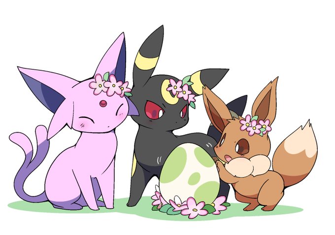 花飾りイーブイのtwitterイラスト検索結果 花飾りイーブイのtwitterイラスト検索結果