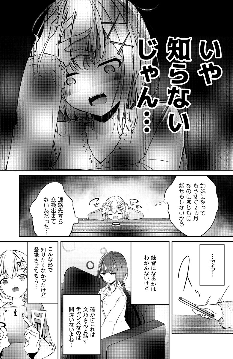 【創作百合】お義姉ちゃんのSNS 文乃さんとDM編 