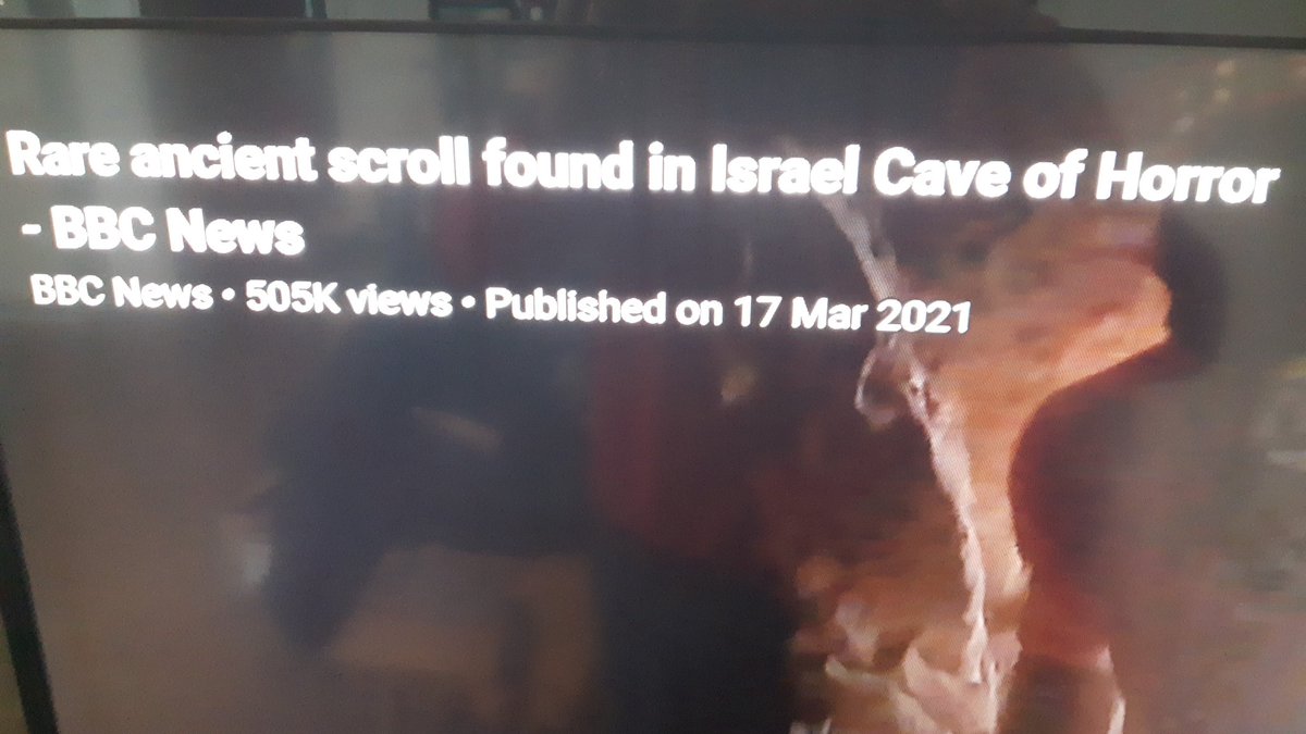 What a headline! Add in the fact that these caves were used by second-century Jewish rebels following a failed revolt against Rome and there's surely a Dan Brown-esque conspiracy story to tell here, right? #amwriting