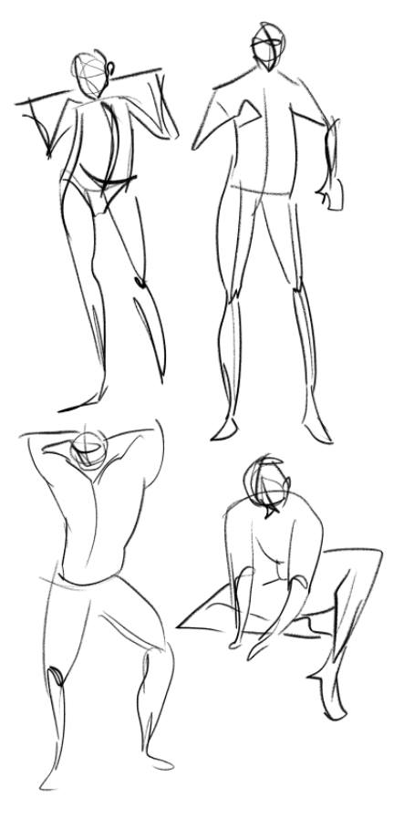 today's figure drawing session. it's been 2 months since i started doing daily figure drawings :^) 