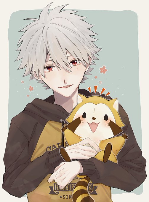 渚カヲル 「ココスエヴァコラボのカヲルくん 色合いがラ○カルじゃん