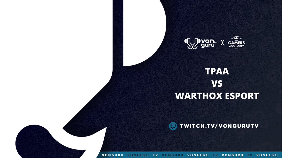 #GA2021 

Retrouvez le match des groupes en compagnie de <a href="/w4rb0Cast/">w4rb0</a> &amp; <a href="/B3llAime/">Florian C.</a>

<a href="/TP_A_A/">TP Adéquat Academy</a> vs <a href="/WARTHOX/">WARTHOX</a> 

en direct sur twitch.tv/vongurutv