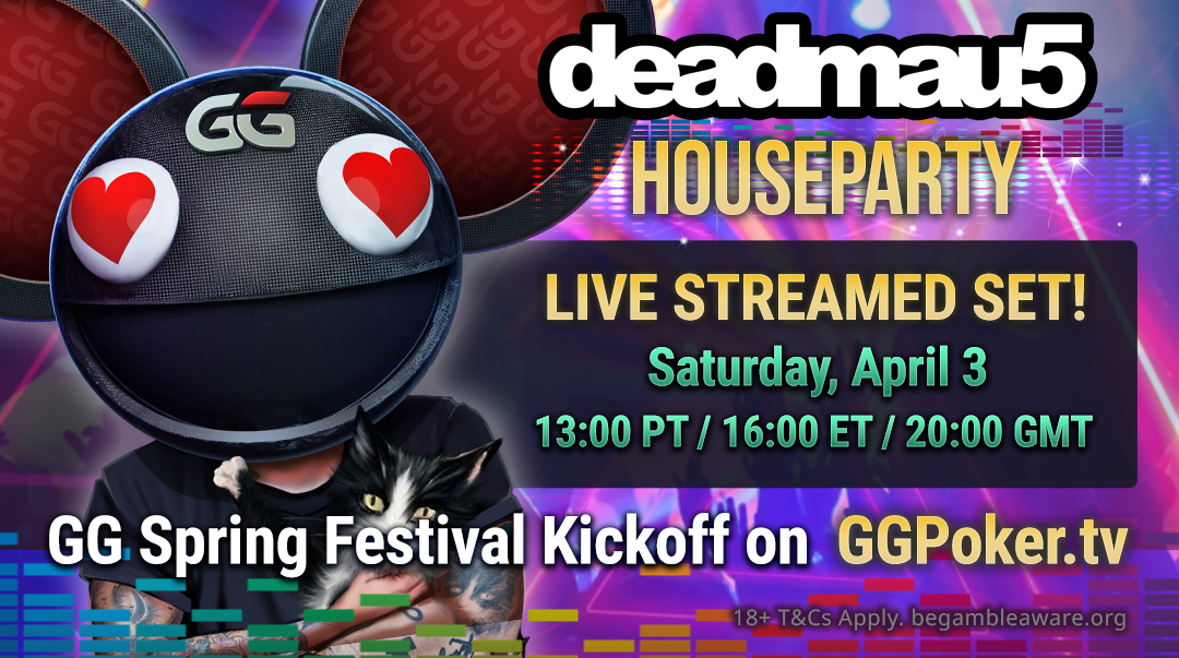 📥 MASSIVE TICKET DROP 📥

Have you qualified for the #GGSF <a href="/deadmau5/">Goat lord</a> $100K Freeroll Houseparty?

If not, tune in...

Over the coming hours, we randomly drop dozens, (maybe even hundreds!) of tickets to YOU players.

Just RETWEET &amp;  LEAVE NICKNAME to be in with a chance!