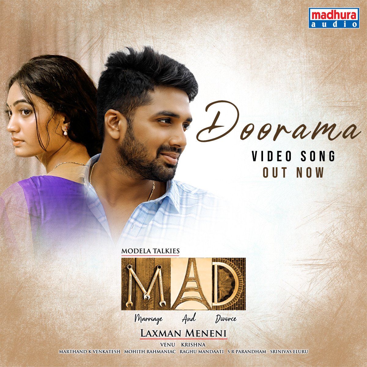 Soulful Melody #Doorama Video Song From #MAD Movie Is Out Now On @MadhuraAudio youtu.be/2LBLV8YkbpM #MadhavChilukuri @ImSpandanaa @actorrajath @SwetaaVarma #SriRamSrimanasvi @RaghuMandaati @MohithRahmaniac @MAD_LaxmanM