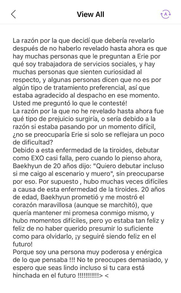 dohempathy's tweet photo. Baekhyun mando este mensaje. Salió a dar una explicación cuando no tenía que haberlo hecho, es la persona más fuerte que conozco y definitivamente estoy súper orgullosa de él. Te amo mucho y siempre estaremos para apoyarte. https://t.co/AKVnTKj2r6