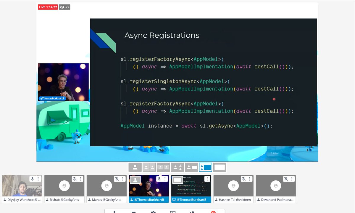 MaheshwariShuk4's tweet image. Behind the scenes of #FlutterEngageExtendedBLR.
Being an organizer is exciting!🥳
#FlutterBLR #geekyants #FlutterEngage