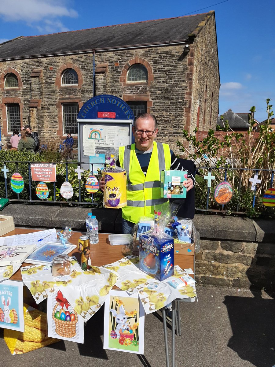 Really enjoyed helping out today with Brighter Better Orrell on their Easter Egg Hunt trail. Thanks to everyone who bought raffle tickets and took part. The stall will be open Monday as well please support if you can. Well done to Brighter Better Orrell for another great event 👏