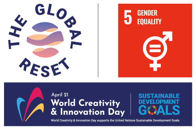 WorldCreativity's tweet photo. Time to get involved with the @theglobalreset ! Work with a team and share your ideas around Gender Equality to a panel of leaders, on World Creativity &amp; Innovation Day!

Get in contact at hitreset@theglobalreset.org or worldcreativitydayuk@gmail.com 

#WCIW #WCID #IAmCreative https://t.co/zWS3uglZpr