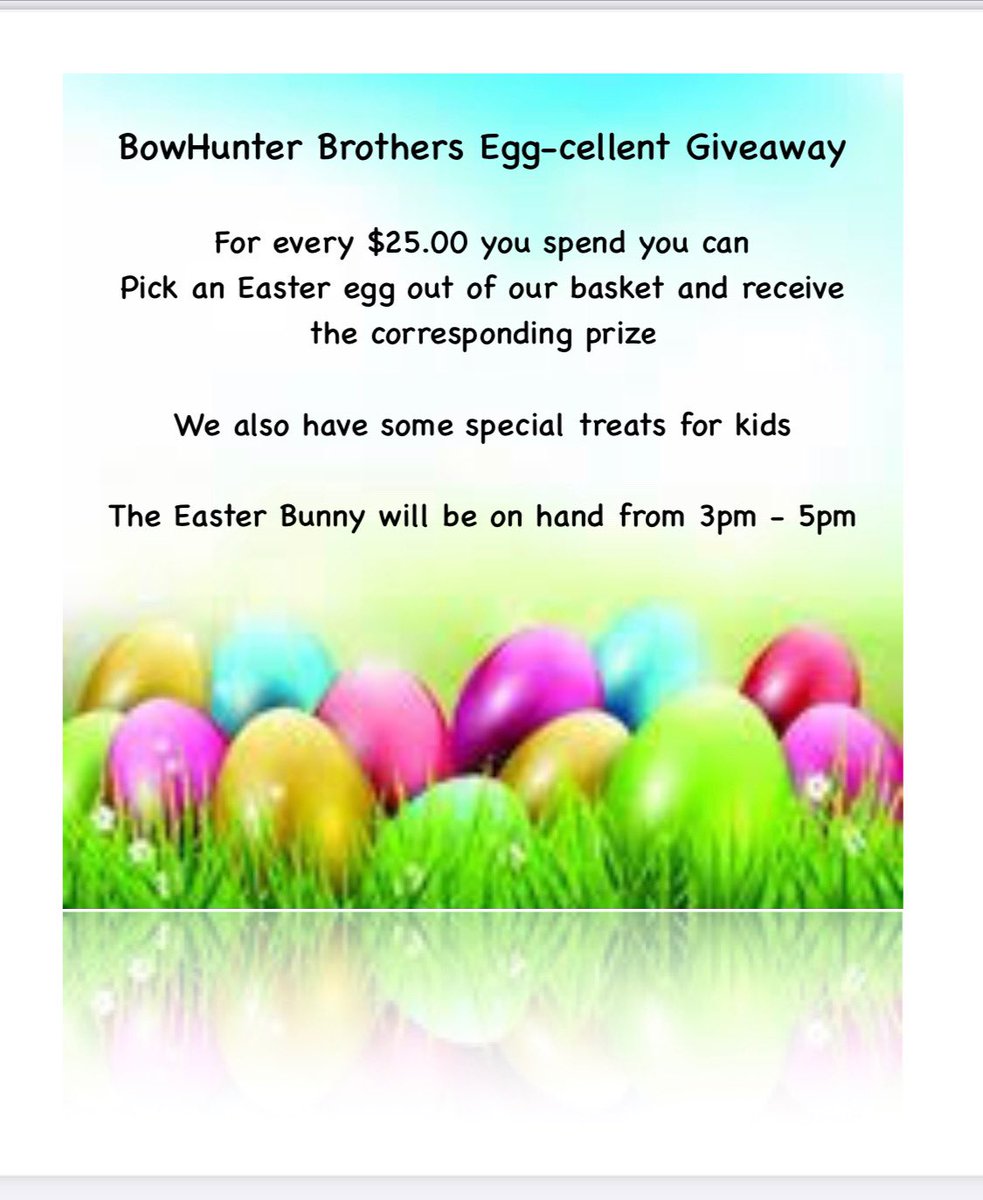 Happening today between 2 and 9! For every $25 you can pick a prize!