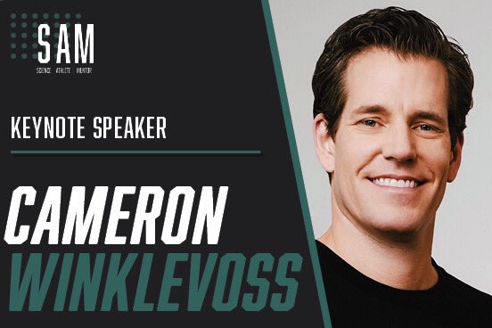 sam_performance's tweet photo. Introducing Keynote Speaker, @cameron .
.
Cameron’s journey goes from Harvard University, to racing at the 2008 Olympics, to racing in the @theboatraces for @oxfordunibc, to founding @gemini , and much more. https://t.co/4YzFPF0w7B