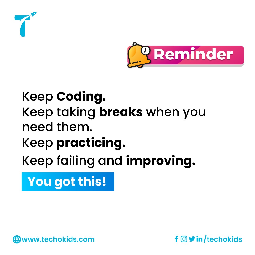 TechoKids's tweet photo. Learn #Python, Web Development, App Development, Artificial Intelligence, Machine Learning, #Robotics, Data Science, and IoT on @TechoKids 
Book A Free Demo Now! 
https://t.co/iiYBPeC4na
#techokids #coding #roboticsforkids #elearningforkids #codingforkids #codingkids #success https://t.co/QMPIJ8Qbbs