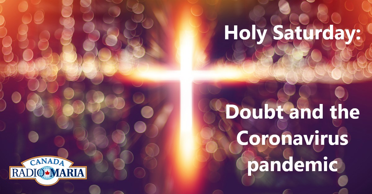 Most of us don’t like to think about Holy Saturday, we would rather dwell on Easter Sunday. The reality is: many of us are living day in, day out, our own Holy Saturday. We have felt lost and filled with doubt, confusion, anger and despair. “But all shall be well' #rmcsm #Triduum