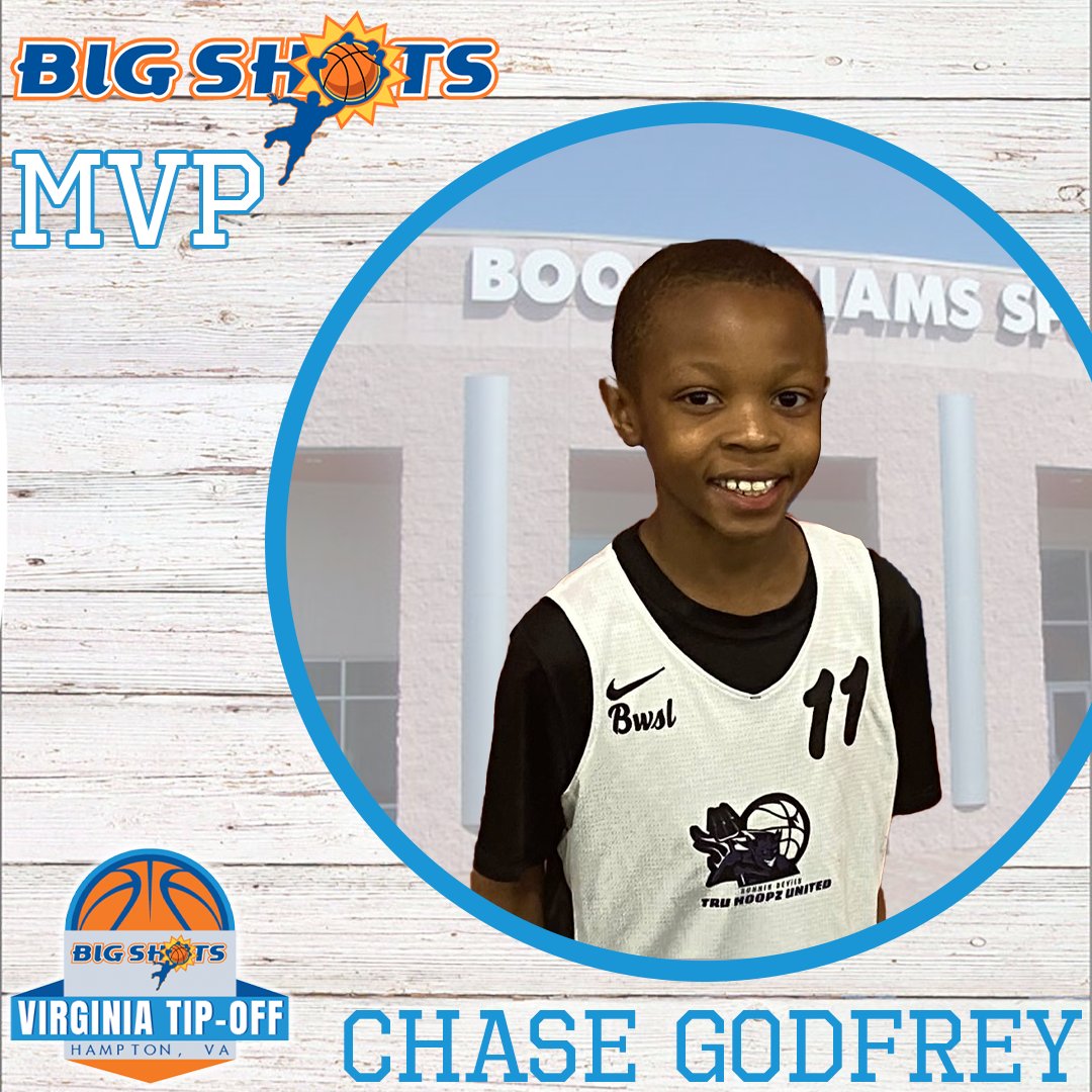 BigShotsGlobal's tweet photo. MVP goes to Chase Godfrey with 12 points for BWSL! #BIGSHOTS #VATipOff https://t.co/2zJuDdhYmg