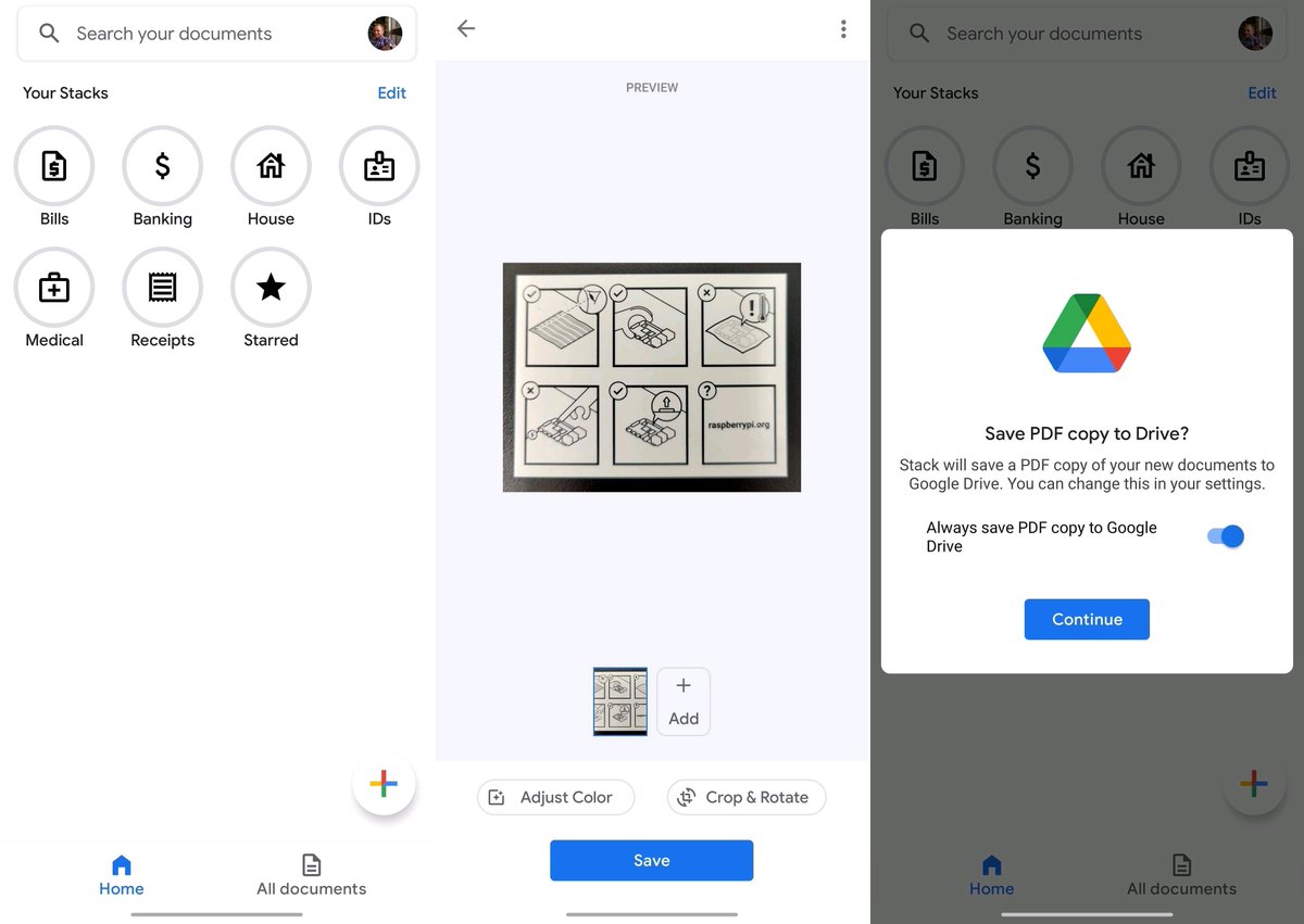 MarshaCollier's tweet image. Google Stack:
A New #Android Scanner App That Will Digitally File Your Paperwork

👉 Get rid of all those receipts taking up space on your counter.
 
#techradio 📻 #mobile
cnet.co/3dpHrkC