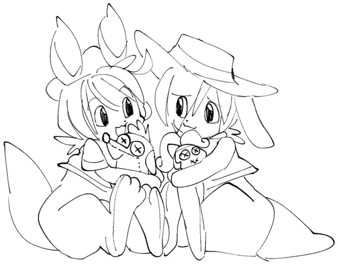 little twin brothers! 
