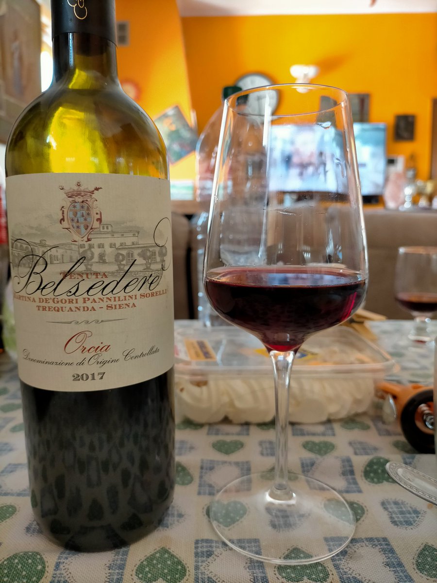 #TenutaBelSedere Orcia 2017.
#wine #winelover #enology
