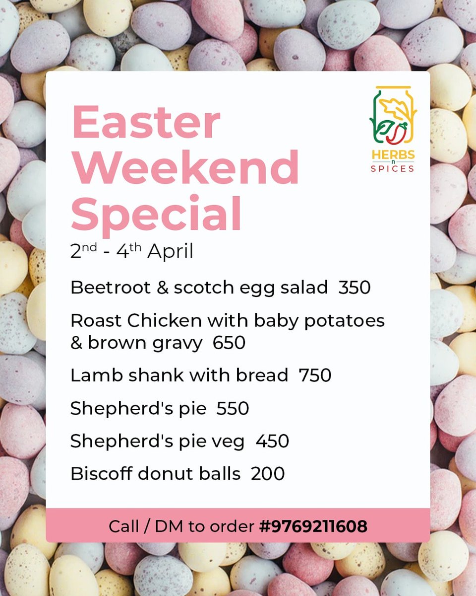 HerbsnSpices1's tweet image. Shepherd&apos;s pie. #eastermenu 
@JoyAndLife