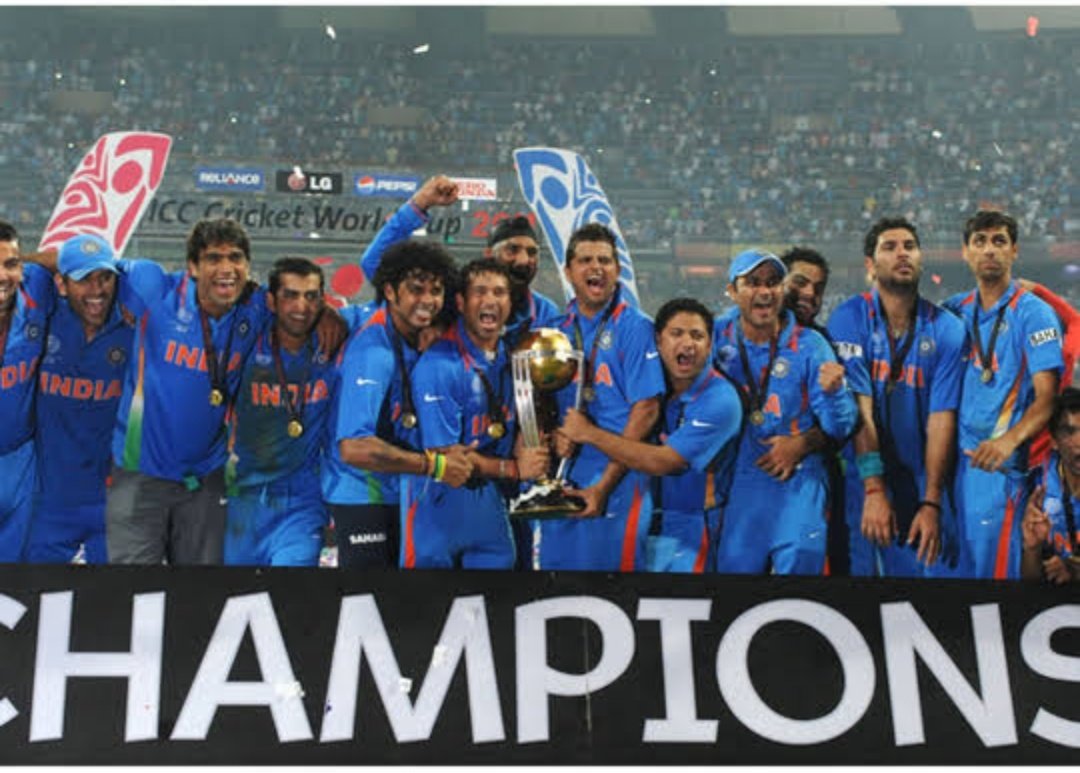 Dhurav_2807's tweet image. We won the world cup after 28  years #10yearsofworldcup2011 #sorryforlate