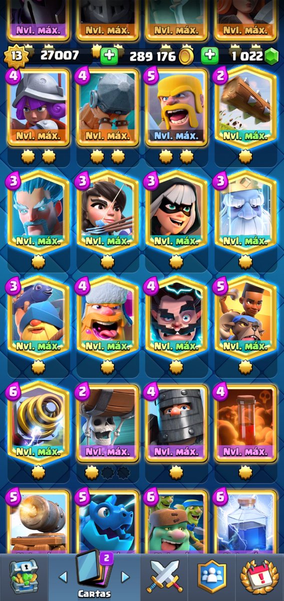 Vendo está cuenta, está casi al max.