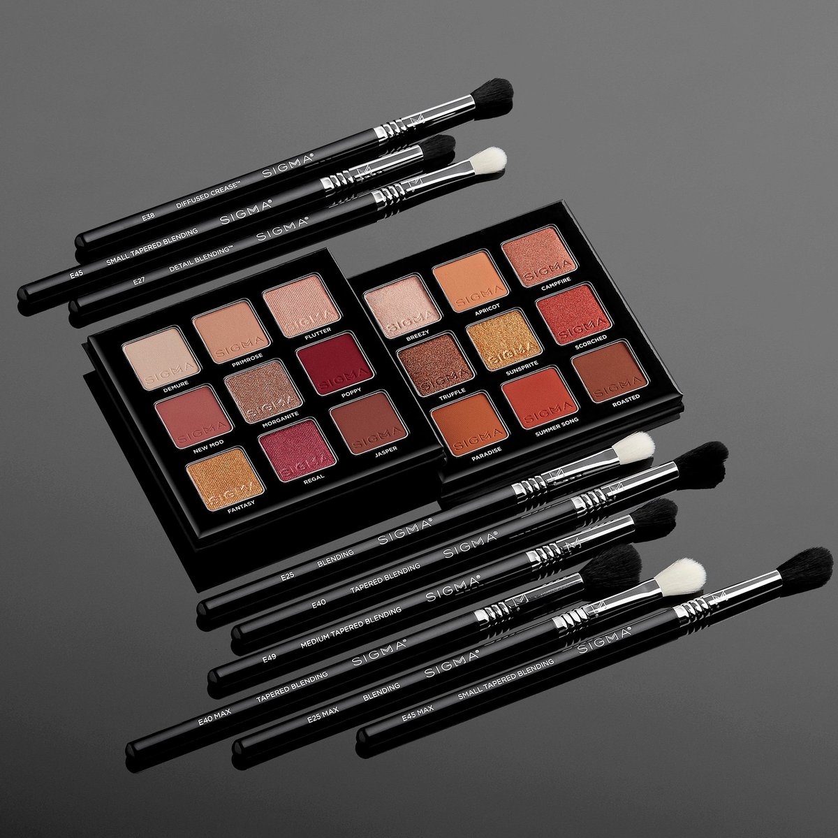 Next up for our New Launch #GIVEAWAY! 1 lucky winner will win our BRAND NEW Deluxe Blending Brush Set and our NEW Rosy and Fiery On-The-Go Eyeshadow Palettes! 

HOW TO WIN:
Follow @sigmabeauty
Like + RT this post
Tag your beauty bestie

Winners  announced on 4/6/21.