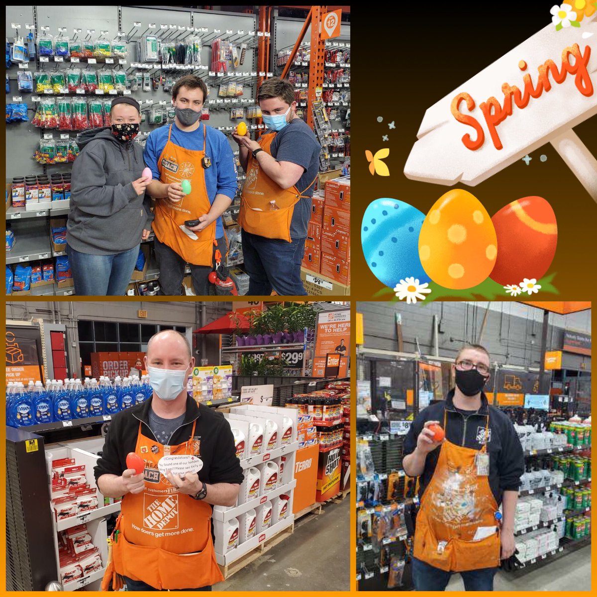 Kelly Crynock (@kelly_crynock) on Twitter photo We have such EGG-xtraspecial associates in our store, we knew they’d be up for the challenge... FIND THE HIDDEN EGGS, win a prize!
5 eggs found, 14 to go... <a href="/maryanne_stl/">Maryanne St. Laurent</a> <a href="/FtyrellHD/">Frank Tyrell</a> <a href="/DianeRaymond26/">Diane Raymond</a> <a href="/ErvinRa001/">ErvinRadoncic</a> <a href="/derronvb/">Derron Bryan</a> <a href="/AFranceskino/">Alice Franceskino</a> We have such EGG-xtraspecial associates in our store, we knew they’d be up for the challenge... FIND THE HIDDEN EGGS, win a prize!
5 eggs found, 14 to go... <a href="/maryanne_stl/">Maryanne St. Laurent</a> <a href="/FtyrellHD/">Frank Tyrell</a> <a href="/DianeRaymond26/">Diane Raymond</a> <a href="/ErvinRa001/">ErvinRadoncic</a> <a href="/derronvb/">Derron Bryan</a> <a href="/AFranceskino/">Alice Franceskino</a>
