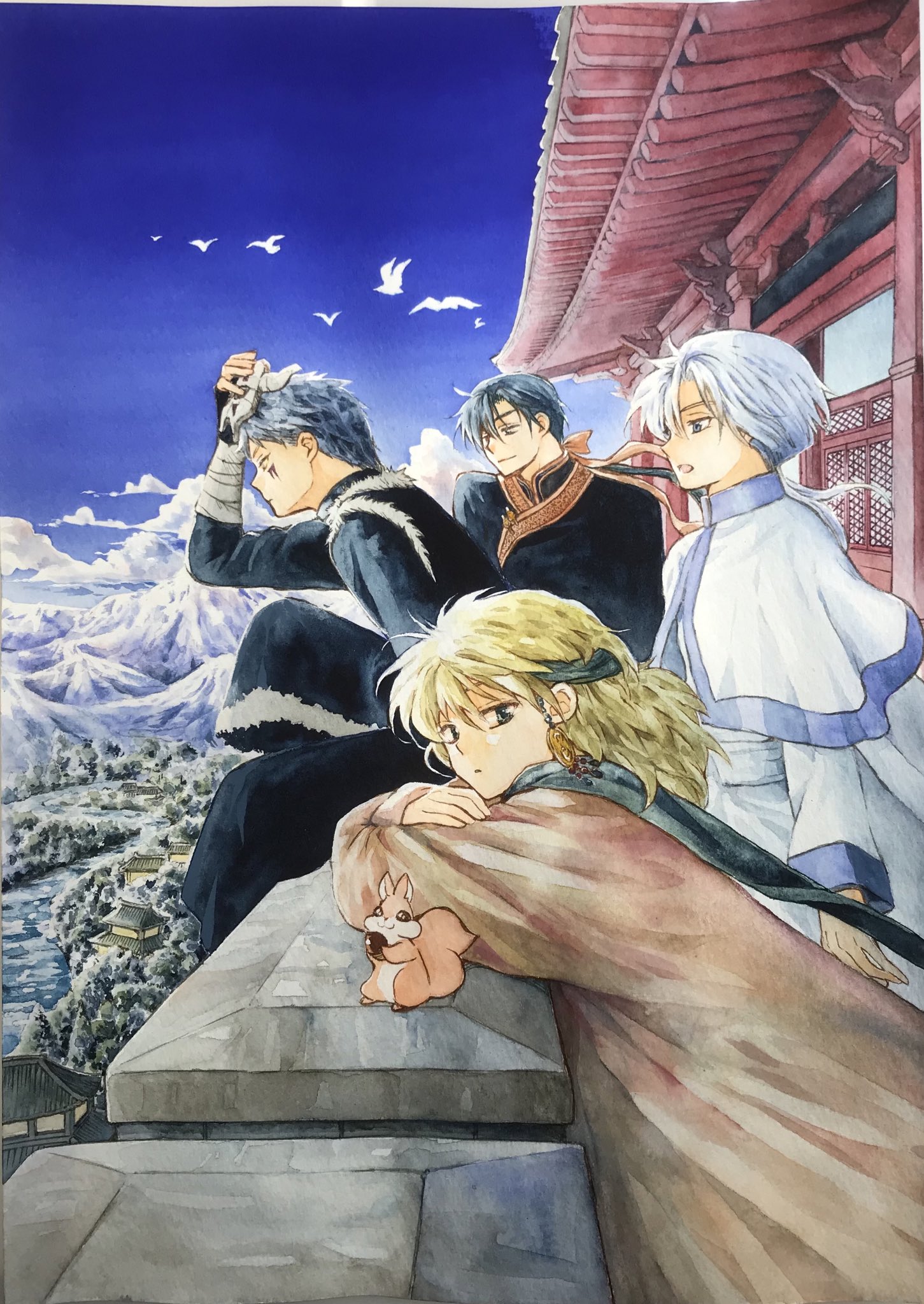 暁のヨナ 35巻 特装版 旧い 小冊子 現パロ 番外編 スケッチ集