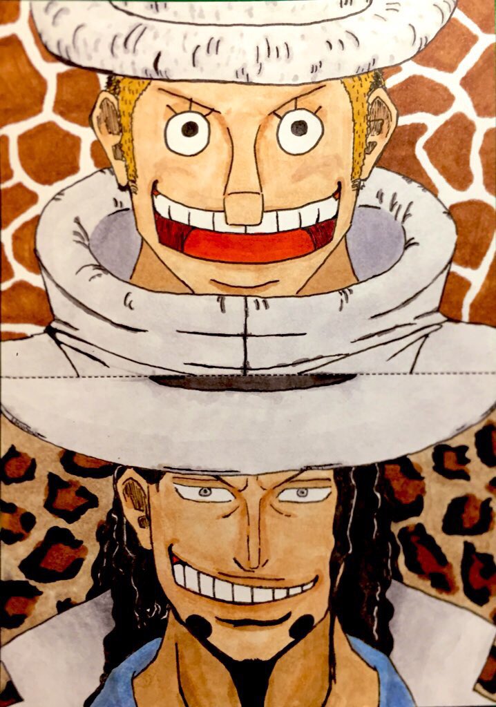 天空のフレッシュチキン ロブルッチとカク Cp0 Onepiece ワンピース好きと繋がりたい