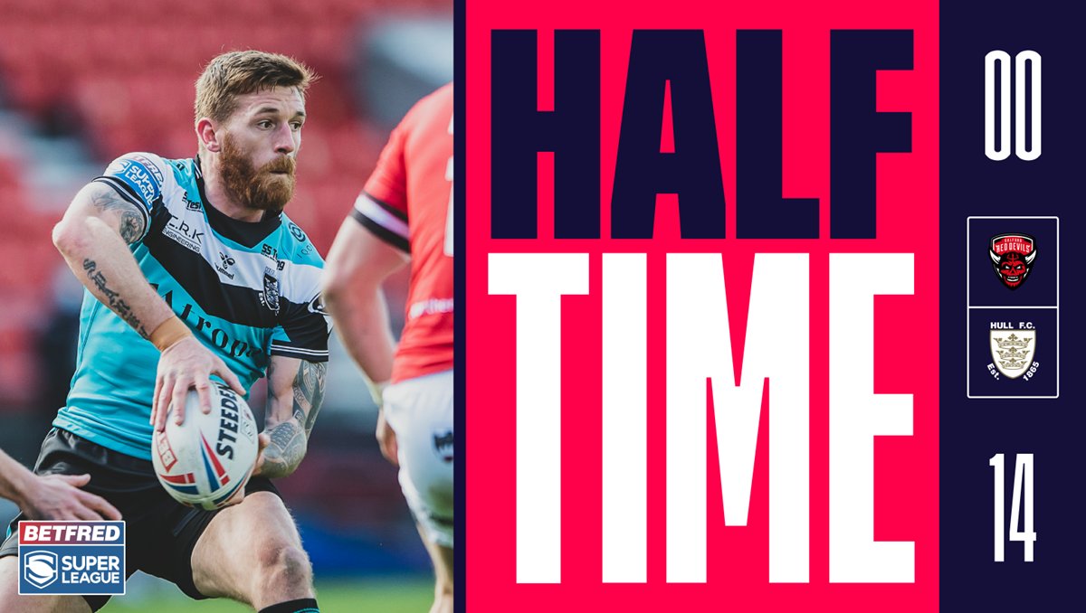 SuperLeague's tweet photo. Hull FC on top after 40 🙌 

#SuperLeague #SLSalHul https://t.co/xBxJfWrJ0Y