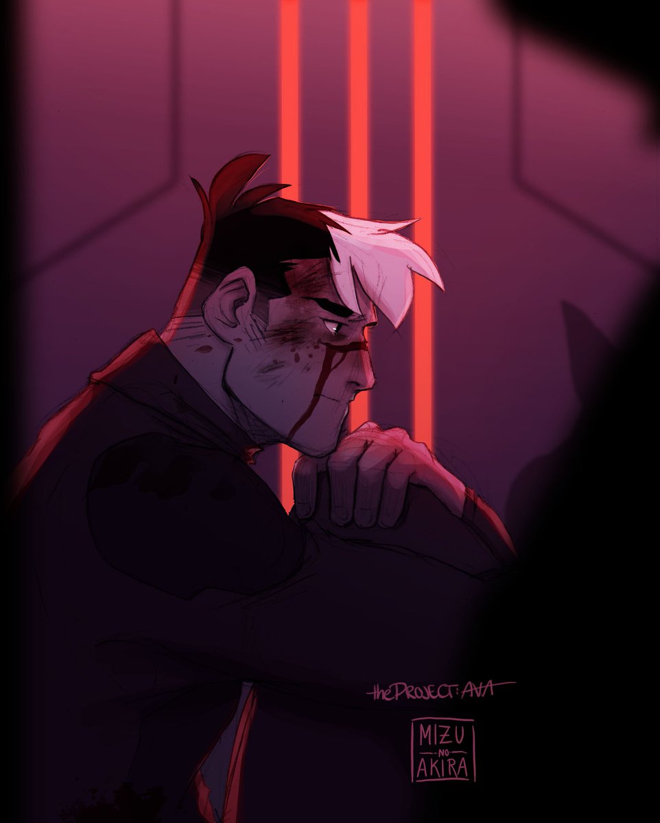 "This is the strange way of the world, that people who simply want to love are instead forced to become warriors." - Lauren Oliver

Have some sad Shiro with me. T-T
I'm thinking about maybe making a matching piece with Keith.

Tags:
#voltron #shirovoltron #vld #shiro