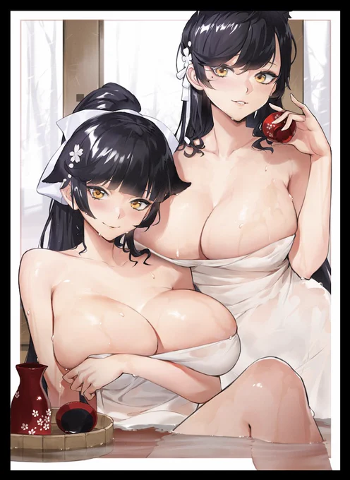 エアコミケ3 新作発表⑨
高雄 &amp; 愛宕 の スリーブ や プレイマット になります!
イラストレーターは チーズパン(@dhl1992113) 様です。 