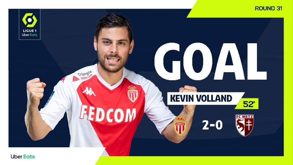 Ligue1_ENG's tweet photo. 52' @KeVolland doubles the lead for @AS_Monaco_EN!
#ASMFCM https://t.co/jLs3aRjH5e