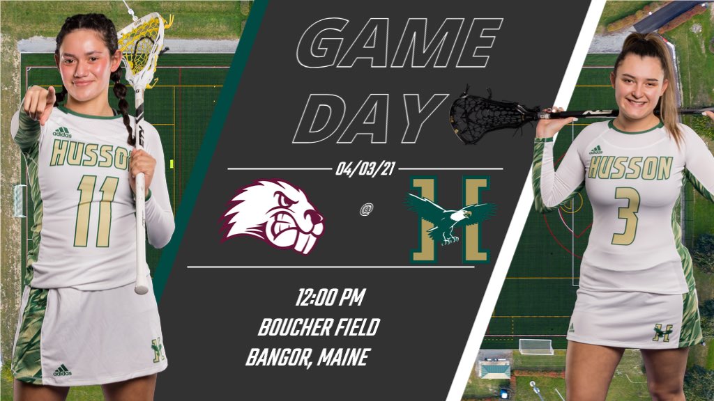 hussonwlax's tweet photo. 🥍 @nacathletics GAMEDAY 🥍

🆚 @umf_wlax 
⏰ 12:00 PM EDT
🏟 Boucher Field
📍 Bangor, Maine
🎟 No Fans Permitted 
💻📊 https://t.co/Dijf5pFup7

#NACwlax | #d3lax | #HUeagles #mesports https://t.co/b2fuMvYgGy